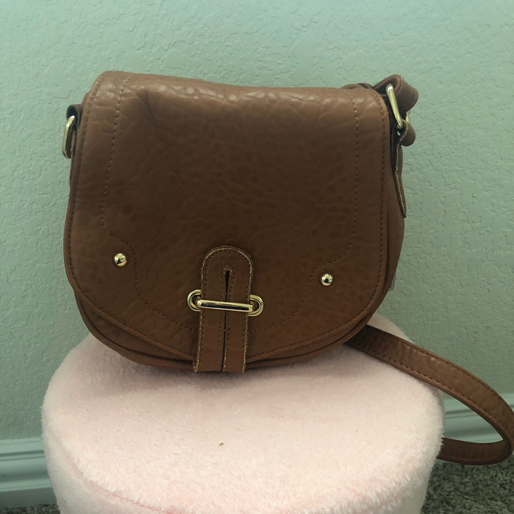 Brown crossbody bag